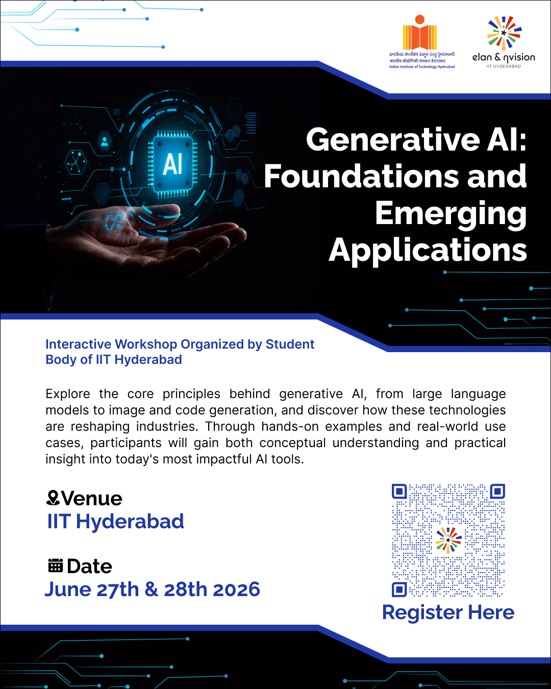 Generative AI Workshop Poster